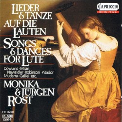 Lieder und Tänze auf die Lauten