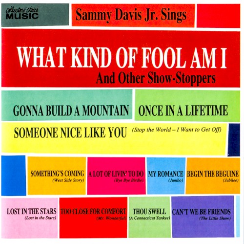 What Kind of Fool Am I: And Other Show‐Stoppers