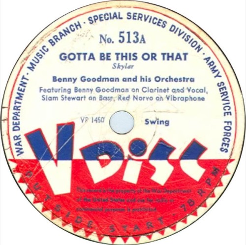 Gotta Be This or That / Bahama Joe / Nobody but Me