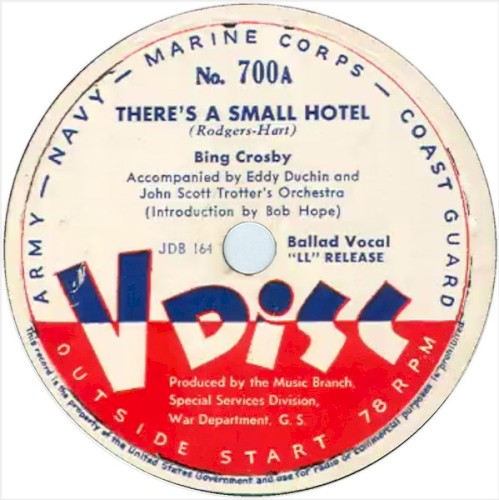 There’s a Small Hotel / Come Rain or Come Shine / You Go to My Head