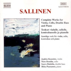 Complete Works for Violin, Cello, Double Bass and Piano