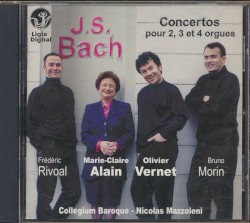 Concertos Pour 2, 3 Et 4 Orgues