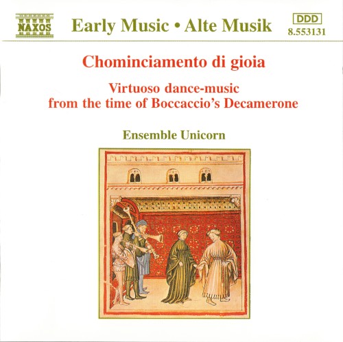 Chominciamento di gioia: Virtuoso Dance-Music From the Time of Boccaccio’s Decamerone
