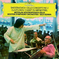 Shostakovich: Cello Concerto no. 2 / Glazounov: Chant du Menestrel