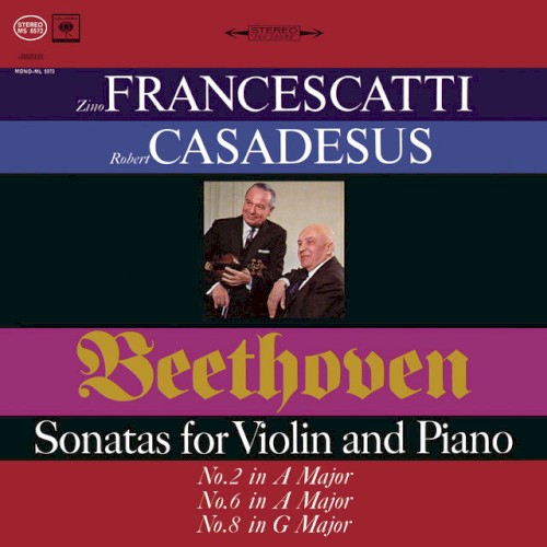 Violin Sonatas 2, 6 & 8 (Remastered)