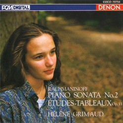 Piano Sonata no. 2 / Études-Tableaux, op. 33