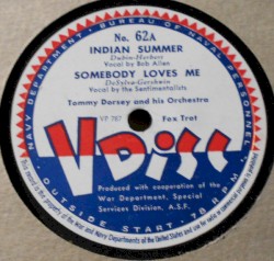 Indian Summer / Somebody Loves Me / What a Diff’rence a Day Made