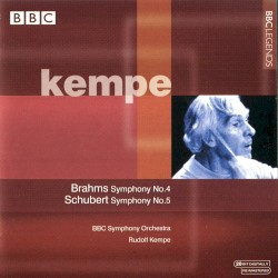 Brahms: Symphony no. 4 / Schubert: Symphony no 5