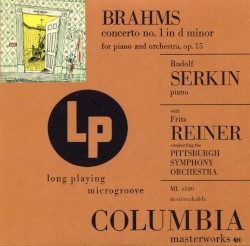 Piano Concerto No. 1 in D minor, Op 15 [1947 Recording]