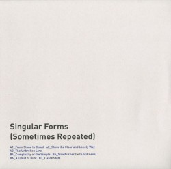 Singular Forms (Sometimes Repeated)