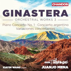 Orchestral Works 3: Piano Concerto no. 1 / Concierto argentino / Variaciones concertantes