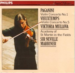 Paganini: Violin Concerto no. 1 / Vieuxtemps: Violin Concerto no. 5