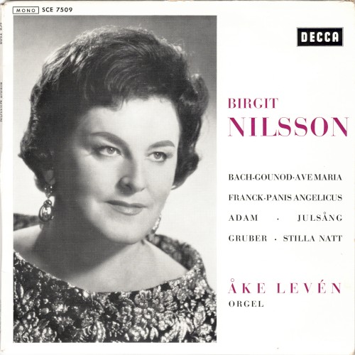 Bach–Gounod: Ave Maria / Franck: Panis angelicus / Adam: Julsång / Gruber: Stilla natt