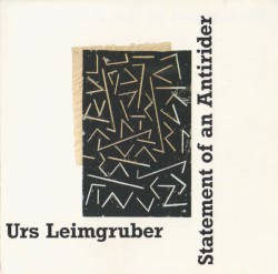 Statement of an Antirider