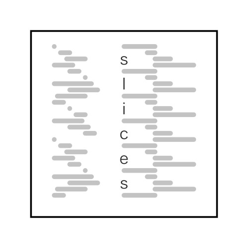 slices