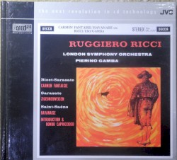 Bizet/Sarasate: Carmen Fantaisie / Sarasate: Zigeunerweisen / Saint-Saëns: Havanaise / Introduction & Rondo capriccioso