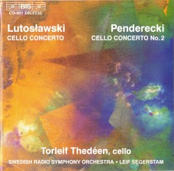 Lutosławski: Cello Concerto / Penderecki: Cello Concerto no. 2
