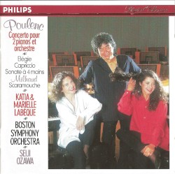 Poulenc: Concerto pour 2 pianos et orchestre / Milhaud: Scaramouche