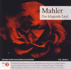 BBC Music, Volume 29, Number 5: Mahler: Das klagende Lied