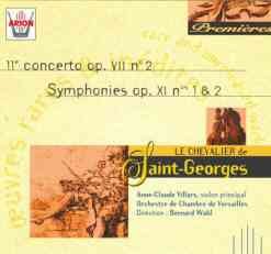 11e Concerto, op. VII nº 2 / Symphonies, op. XI nº 1 & 2