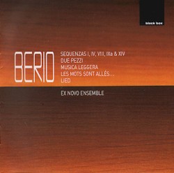 Sequenzas I, IV, VIII, IXa & XIV / Due pezzi / Musica leggera / Les mots sont allés... / Lied