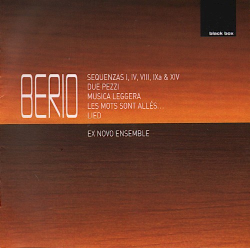 Sequenzas I, IV, VIII, IXa & XIV / Due pezzi / Musica leggera / Les mots sont allés... / Lied