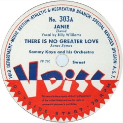 Janie / There Is No Greater Love / Just Kiddin’ Around