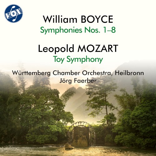 William Boyce: Symphonies nos. 1–8 / Leopold Mozart: Toy Symphony