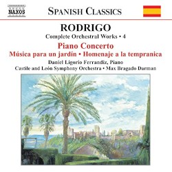 Complete Orchestral Works, Volume 4: Piano Concerto / Música para un jardín / Homenaje a la Tempranica