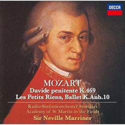 Davide penitente, K.469 / Les Petits Riens, Ballet, K.Anh.10 (229b)